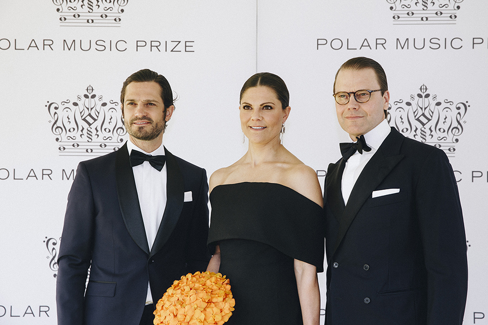 The Crown Princess Couple and Prince Carl Philip attended the Polar Music Prize award ceremony. 