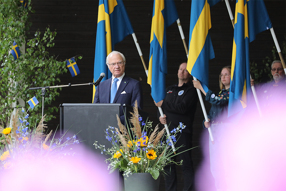 The King's speech on Sweden's National Day. 