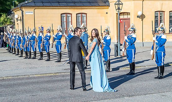H.K.H. Prins Carl Philip och Fröken Sofia Hellqvist 2015