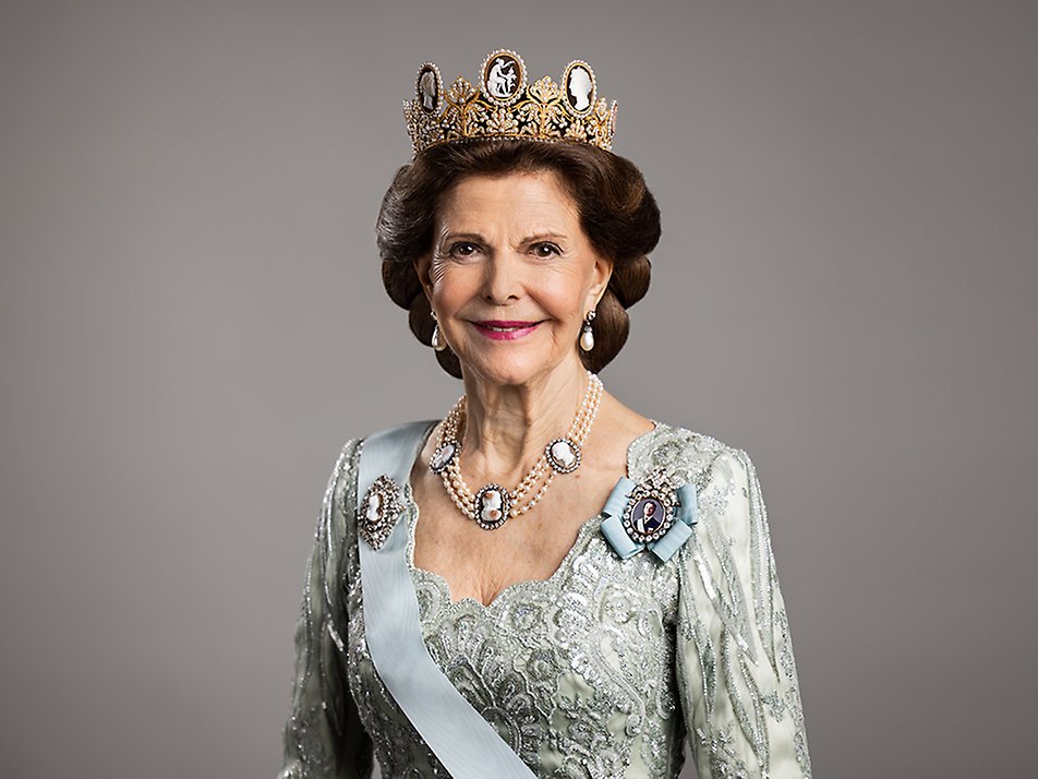 Sa Majesté la Reine Silvia. 
