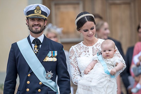 TRH Prince Carl Philip, Princess Sofia and Prince Alexander 2016